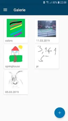 Sketching (PFA) android App screenshot 1